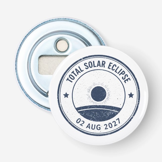 Abrebotellas Eclipse solar del 2 de agosto de 2027 (Anverso)