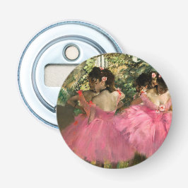 Abrebotellas Edgar Degas - Bailarinas de rosa