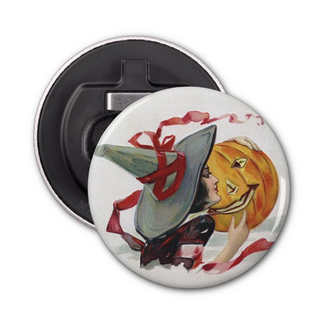 Abrebotellas El beso de la bruja: un Jack o Lantern en Hallowee (Anverso)