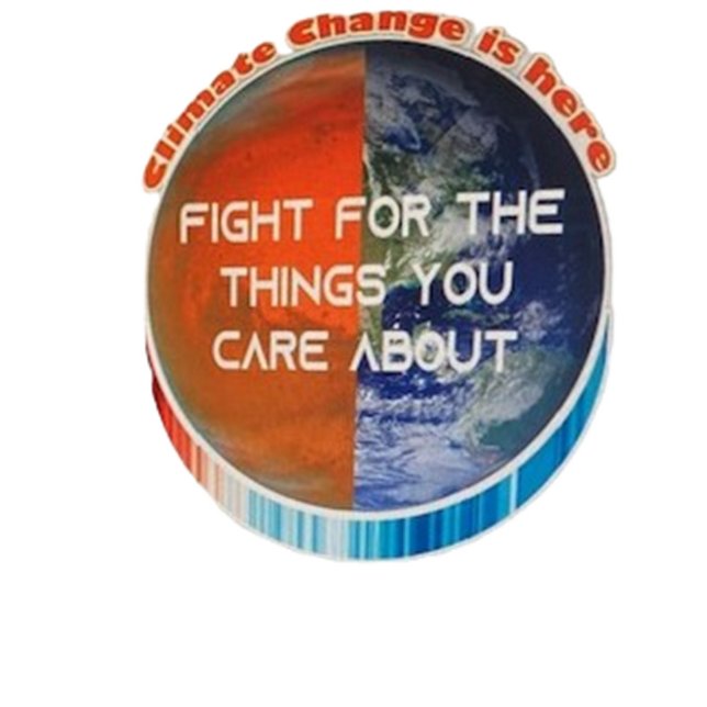 Abrebotellas El cambio climático ya está aquí (Climate Change is here bottle opener!)