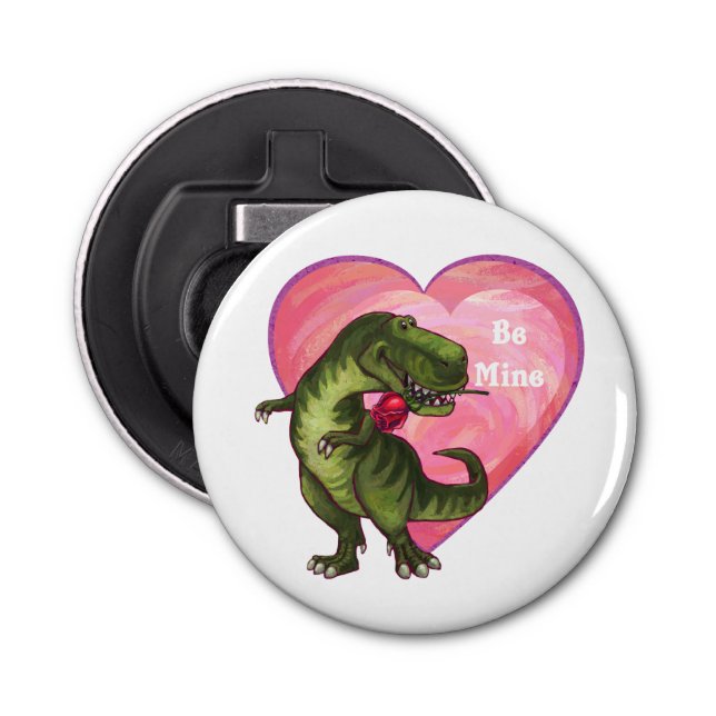 Abrebotellas El día de San Valentín de Tyrannosaurus (Anverso)