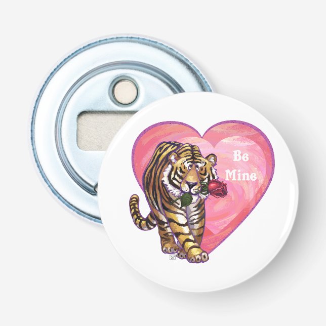 Abrebotellas El día de San Valentín Tiger (Anverso)