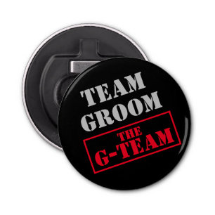 Abrebotellas El equipo del G-Team Groom