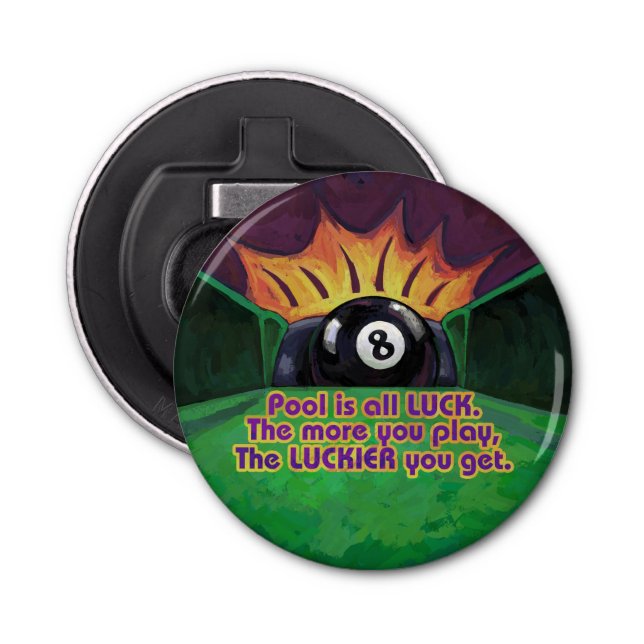 Abrebotellas El estanque es la suerte (Anverso)