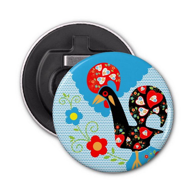 Abrebotellas El gallo de Portugal (Anverso)