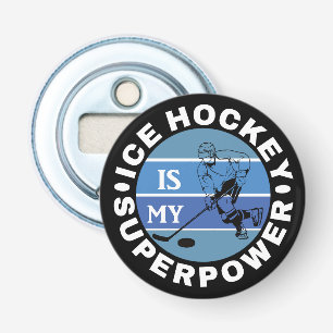 Abrebotellas El Hockey Sobre Hielo Es Mi Superpotencia
