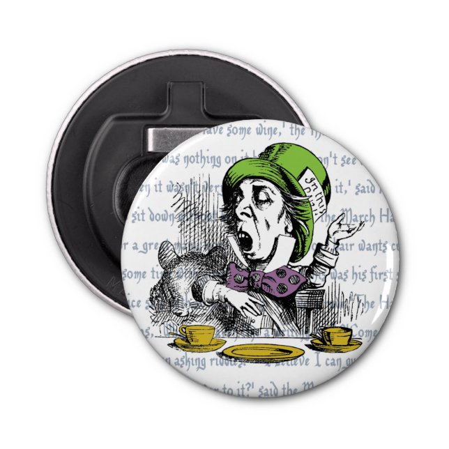 Abrebotellas El Mad Hatter Bottle Opener (Anverso)
