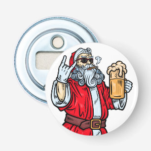 Abrebotellas El mal Papá Noel, el rock, la cerveza y el cigarro