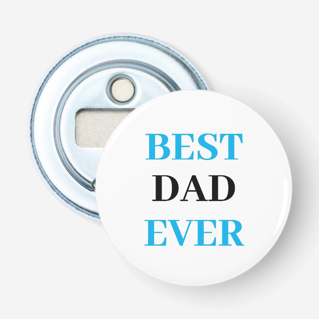 Abrebotellas El mejor día del padre (Anverso)