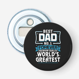 Abrebotellas El mejor padre del mundo para hombres, el mejor nú