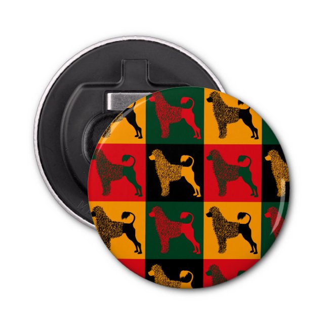 Abrebotellas El perro de agua portugués inteligente (Anverso)