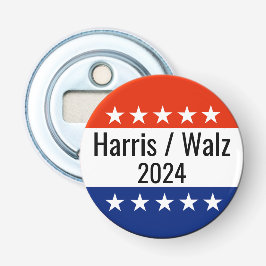 Abrebotellas Elecciones Harris Walz 2024