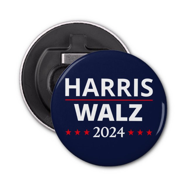 Abrebotellas Elecciones Harris Walz 2024 III (Anverso)