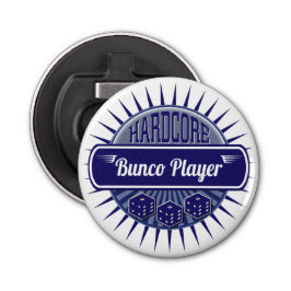 Abrebotellas Elegante Retro Bunco Player Lucky Dice Azul