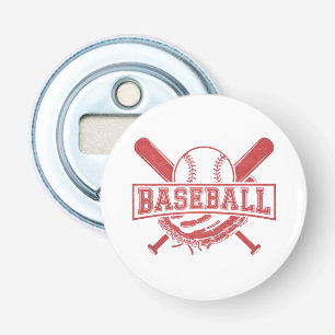 Abrebotellas Emblema clásico de béisbol