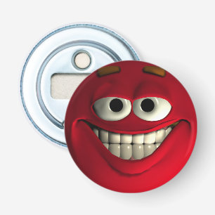 Abrebotellas Emoticon Red Big Grin