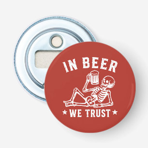 Abrebotellas En cerveza confiamos esqueleto relajante Beer Pong