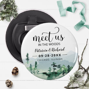Abrebotellas Encuentranos En El Bosque Boda Al Aire Libre Save