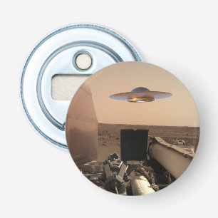 Abrebotellas Encuentro de Saucer de OVNI de Mars InSight Alien