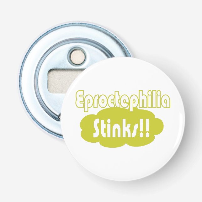 Abrebotellas ¡¡Eproctophilia Apesta!! (Anverso)