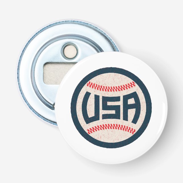 Abrebotellas Equipo de Béisbol de EE. UU. (Anverso)