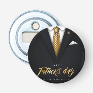 Abrebotellas Eres el mejor papá del Día del Padre Oro Negro de