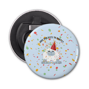 Abrebotellas ¿Eres Yeti Con El Fiesta Fiesta Personalizado Cute