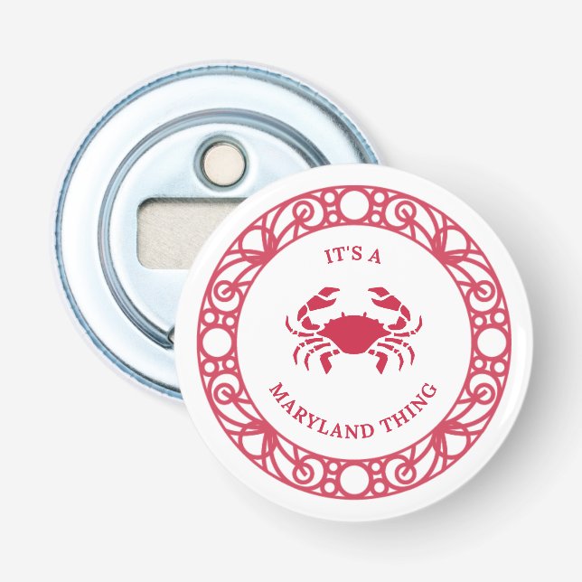 ABREBOTELLAS ES UNA COSA DE MARYLAND (CRABS) (Anverso)