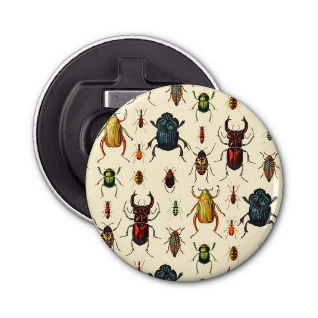 Abrebotellas Escarabajos del vintage (Anverso)