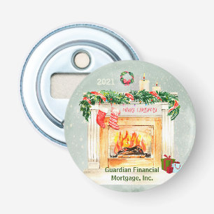 Abrebotellas Escena de Navidad Regalo de Empresa Efecto de Glob