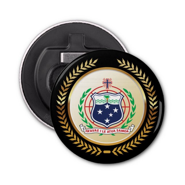 Abrebotellas Escudo de armas de Samoa (Anverso)