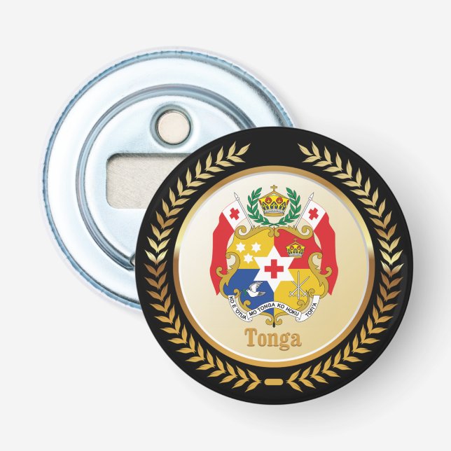 Abrebotellas Escudo De Armas De Tonga (Anverso)