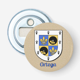 Abrebotellas Escudo de armas histórico de Ortega