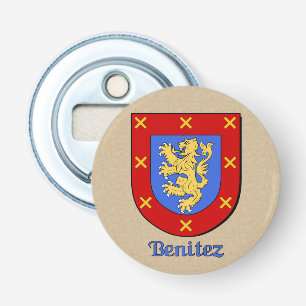 Abrebotellas Escudo histórico de armas de Benitez