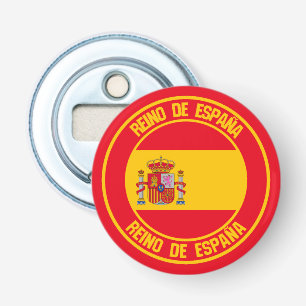 Abrebotellas España redonda Emblem