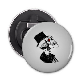 Abrebotellas Esqueleto de ojos rojos