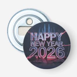 Abrebotellas Esthetic Badge — 2026 Year Pin Button