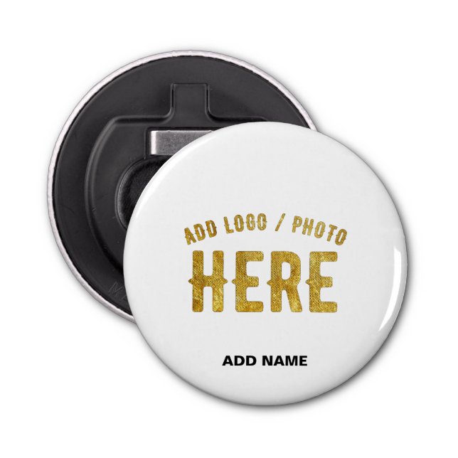 ABREBOTELLAS ESTILIZADO MODERNO PERSONALIZABLE BLANCO VERIFICAD (Anverso)