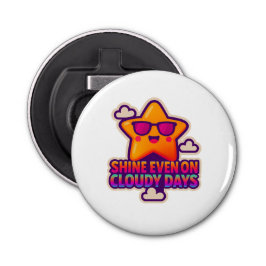 Abrebotellas Estrella Neon Kawaii - "Brilla incluso en días nub