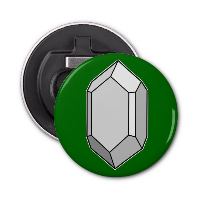 Abrebotellas Estructura de cristal de Zircon (Anverso)