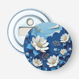 Abrebotellas Estuche de teléfono de porcelana azul y blanca - C