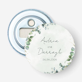 Abrebotellas Eucalyptus Wedding Bottle Opener 1001A