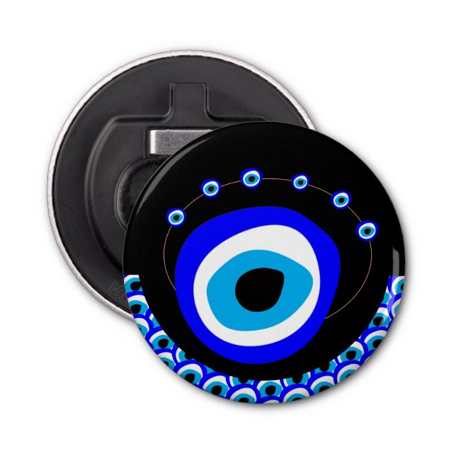 Abrebotellas Evil Eye Talisman y Arab Amulet /turco, griego (Anverso)