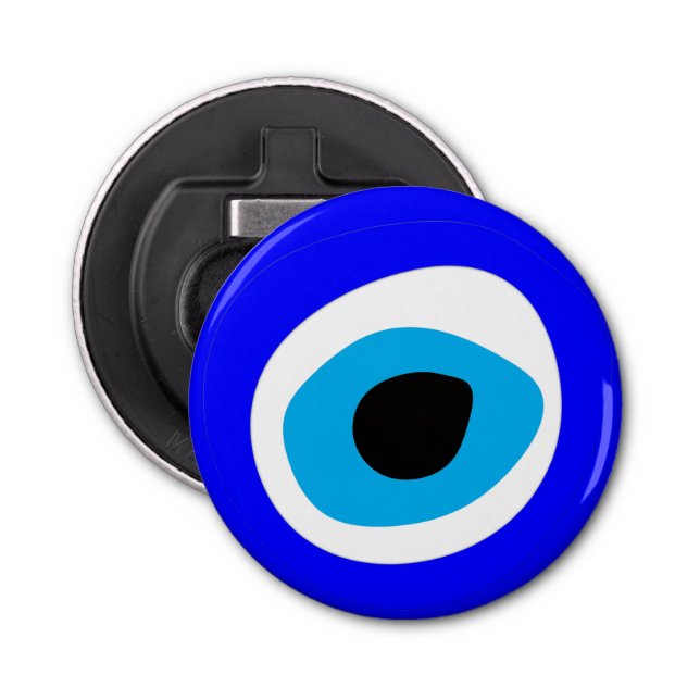 Abrebotellas Evil Eye Talisman y Arab Amulet /turco, griego (Anverso)