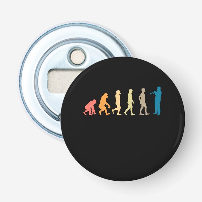 Abrebotellas Evolución de trompeta (Anverso)