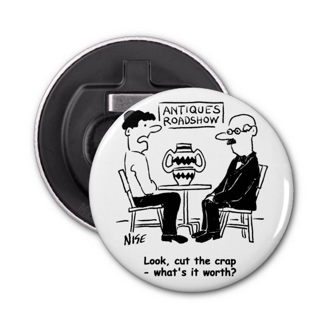 Abrebotellas Experto en antigüedades. Qué vale la pena valorar  (Anverso)