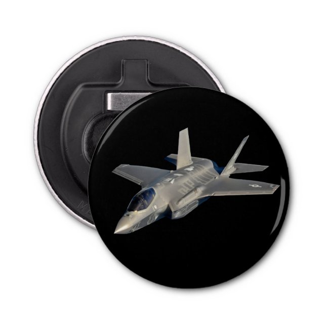 Abrebotellas F-35 Luchador Lightning II Panther Jet (Anverso)