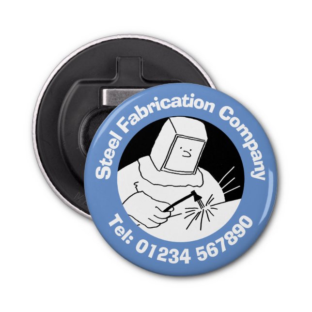 Abrebotellas Fabricación y soldadura de acero (Anverso)