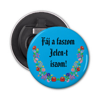 Abrebotellas Fáj a faszom Jelen-t iszom! kék sörnyitó
