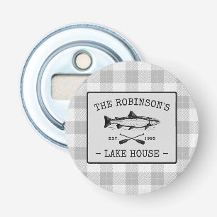 Abrebotellas Familia Lake House Oars Fish White Plage